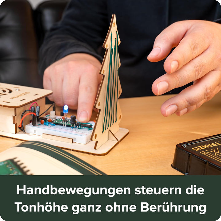 FRANZIS 67242 - Magische Klänge: Berührungslos musizieren mit dem Theremin-Bausatz!