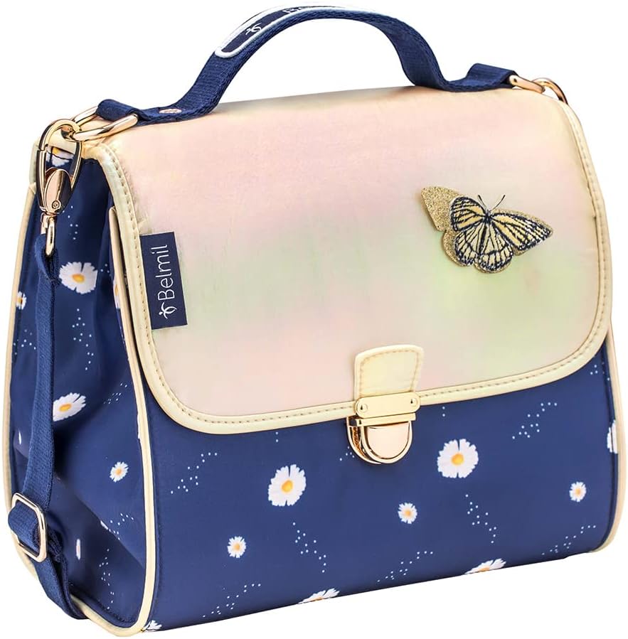 Belmil Premium Petite Kindergarten Schultertaschen Umhängetasche für Mädchen (305-51/P) Daisy, Daisy