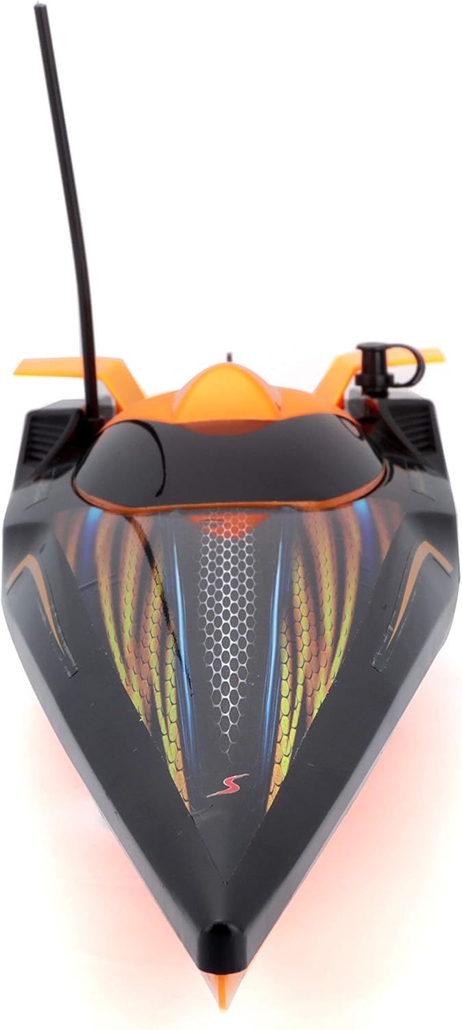 Maisto Tech R/C Speed Boot Hydro Blaster: Ferngesteuertes Boot, mit Gamer-Fernbedienung und 2,4 GHz