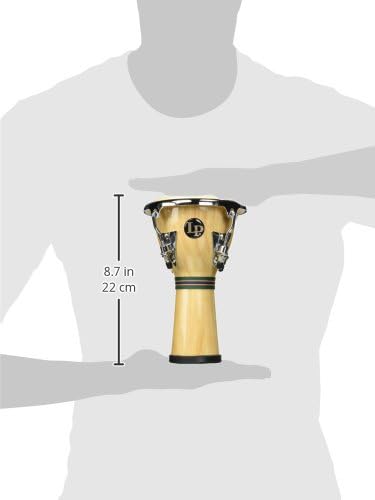 LP Latin Percussion LP817980 Mini Djembe 5" natur Natur LPM196-AW, Natur LPM196-AW