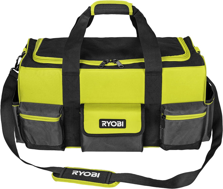 RYOBI Handwerkertasche mit Schultergurt Grösse L RSSLTB1 (3 x Fronttaschen, 1x offene Tasche auf der