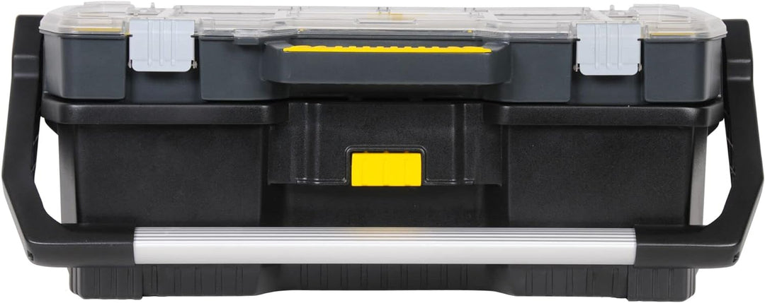 Stanley Werkzeugtrage 2-in-1 Set (67 x 32 x 25 cm, mit Organizeraufsatz, beide Einheiten getrennt ve