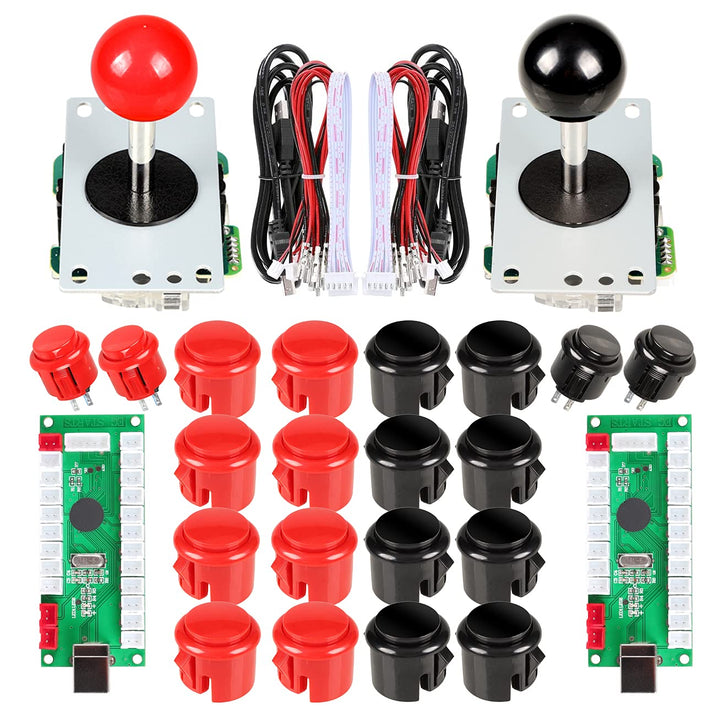 EG STARTS 2 Spieler Arcade Spiel Kit Teil USB Pc Joystick für Mame Spiel DIY Null Verzögerung USB En