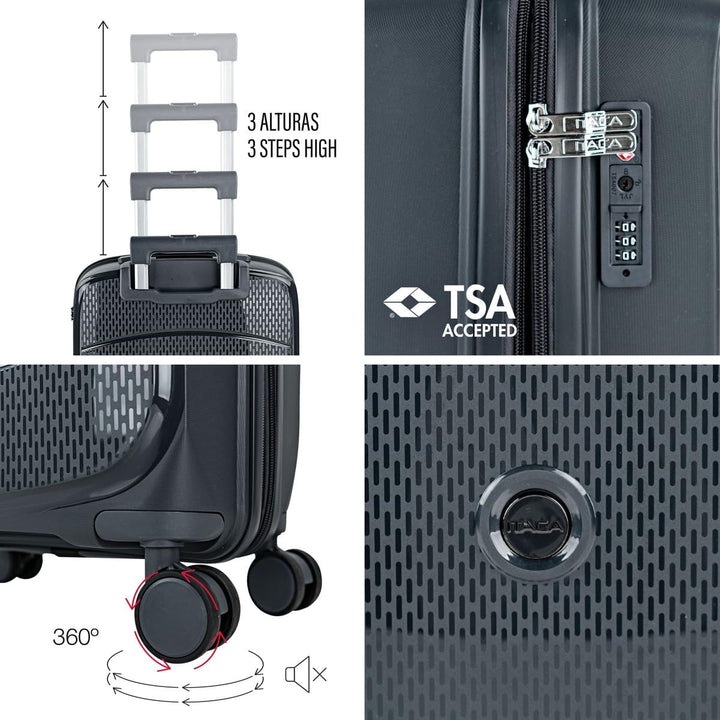 ITACA - Koffer & Trolleys, Handgepäck Koffer, Reisekoffer, Trolley mit Rollen - leicht, robust und i