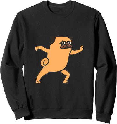 Tai Chi Pug Sweatshirt