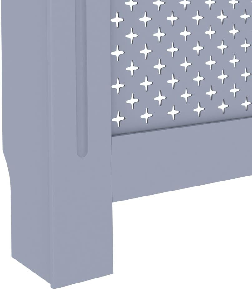 puraday Wohnzimmer Heizkörperabdeckung 112×19×81,5 cm MDF Heizkörper Verkleidung Abdeckung Dekorativ