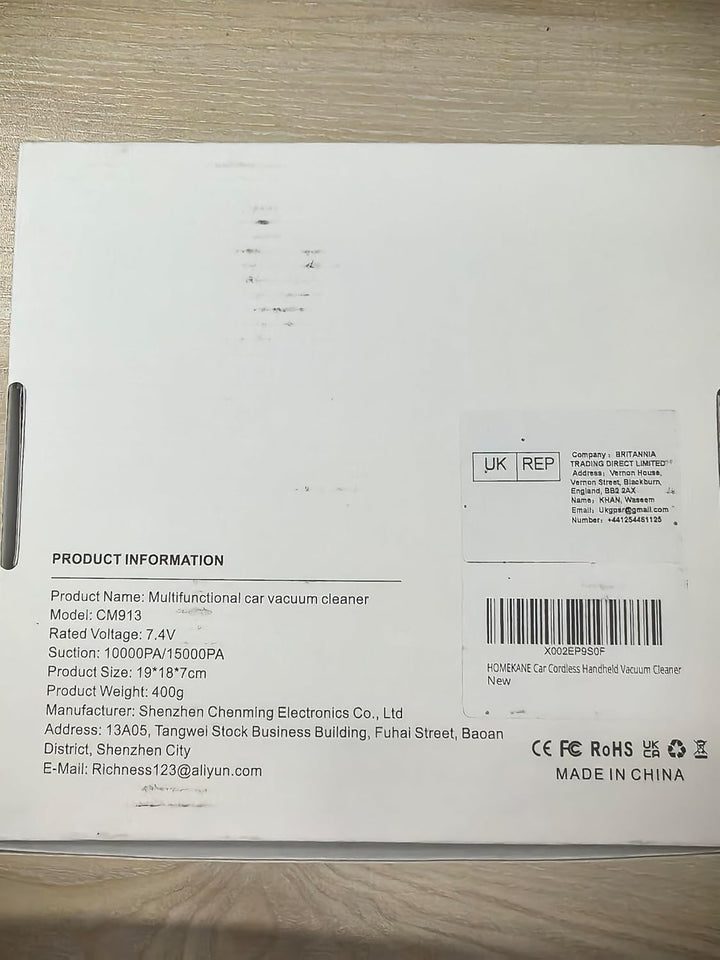 Handstaubsauger Testsieger, 15000Pa Stark Autostaubsauger Akku mit Bürstenloser Motor, 5 in 1 Kabell