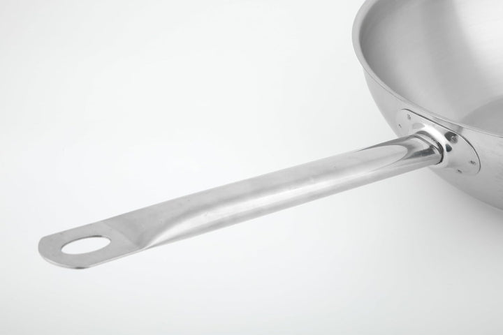 METRO Professional Sauteuse | Ø 24 cm | 1 Liter | Edelstahl | Induktion | Schüttrand | Backofenfest