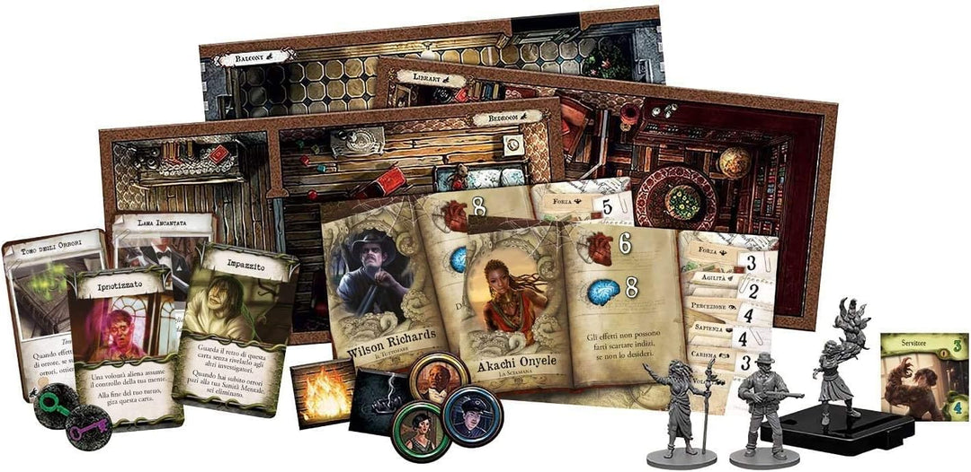 Fantasy Flight Games Die Häuser des Wahnsinns - Jenseits Der Schwelle (Erweiterung) Le Case d. F. -