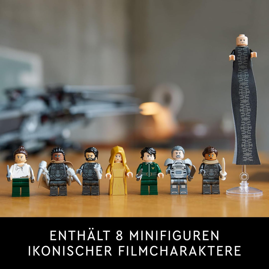 LEGO 10327 Icons Dune Atreides Royal Ornithopter, Set zum Sammeln für Erwachsene, Film-Geschenk für