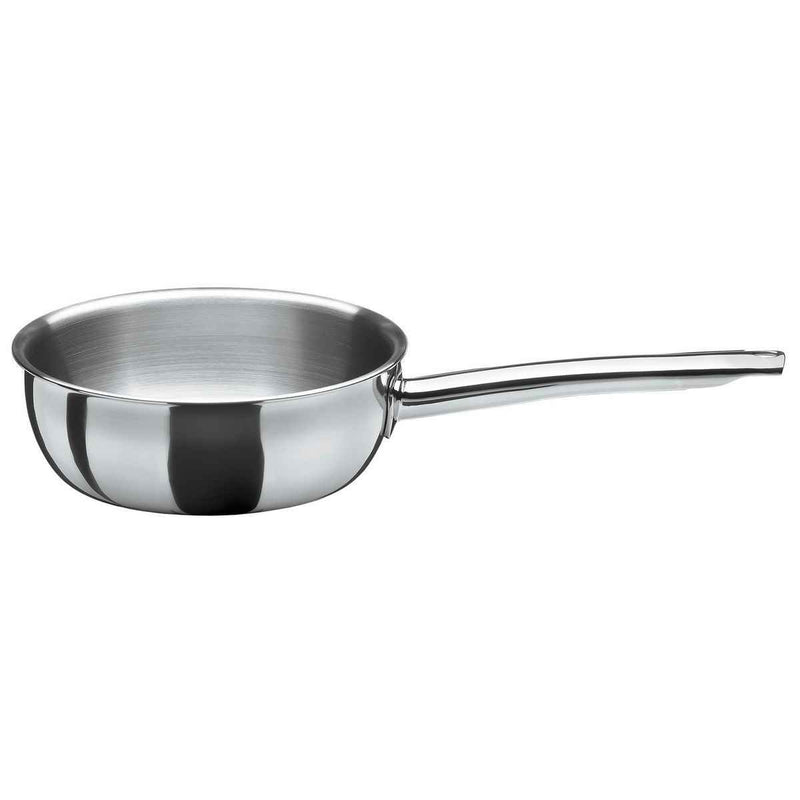 Spring 0415666020 Brigade Premium Sauteuse, Edelstahl, silber, 10 x 25,6 x 43,6 cm