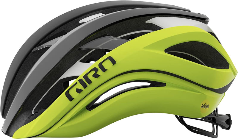 Giro Nine Fahrradhelm L Matte Black Fade / Highlight Yellow, L Matte Black Fade / Highlight Yellow