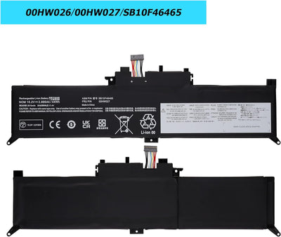 Vvsialeek 01AV432 00HW027 00HW026 51Wh Laptop Akku Kompatibel Für Lenovo ThinkPad Yoga 260 AMS FB10F