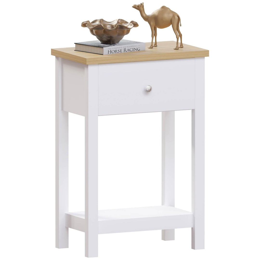 Vida Designs Schubladenboxen, MDF, Spanplatte und Melaminfurnier, Weiss, Standard