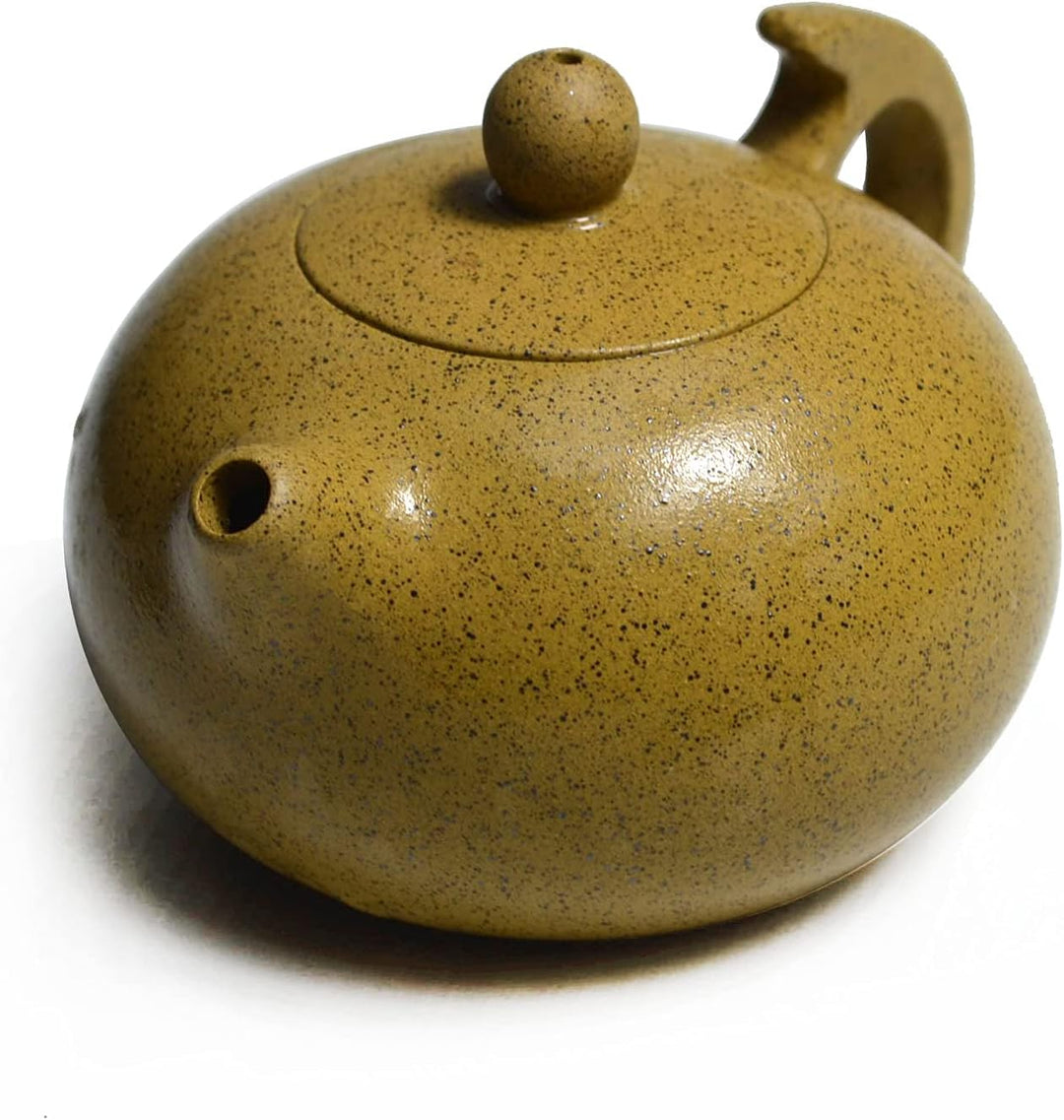 Yixing Teekanne, 237 ml, chinesischer Zisha-Tee, Xishi-Töpfe, natürlicher Zini gelber Schlamm (schwa
