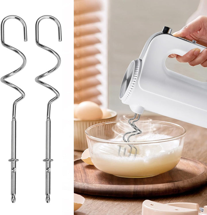 Handmixer, 400w Handrührgerät mit 5 Geschwindigkeiten und Turbofunktion Hand Mixer Leiser Betrieb Oh