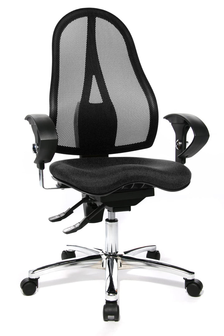 Topstar ST19UG22 Sitness 15, ergonomischer Bürostuhl, Schreibtischstuhl, inkl. höhenverstellbare Arm