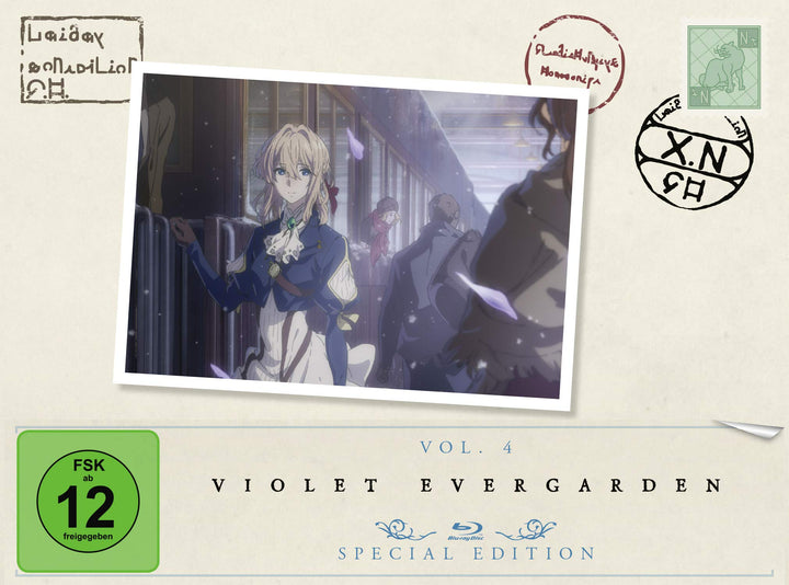 Violet Evergarden - St. 1 - Vol. 4 [Blu-ray] [Special Edition], Blu-ray
