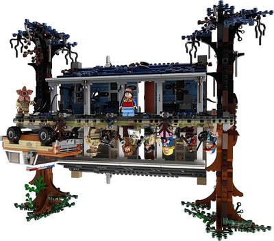 LEGO 75810 „Stranger Things - Die andere Seite“, Bausatz mit Wills House und 8 Minifiguren, Ab 16 Ja