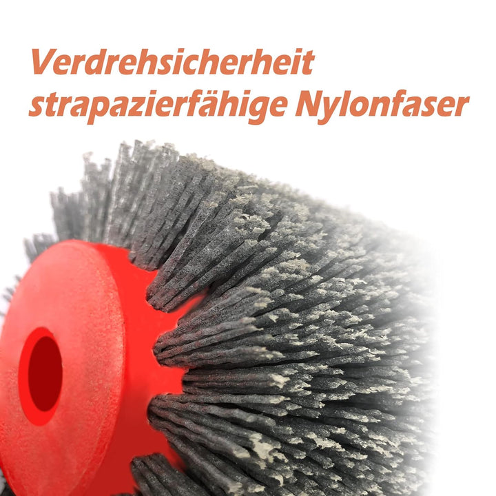FANZTOOL Satinierwalze Schleifbürste für Satiniermaschine, Schleifbreite 100 mm, Scheuerdurchmesser