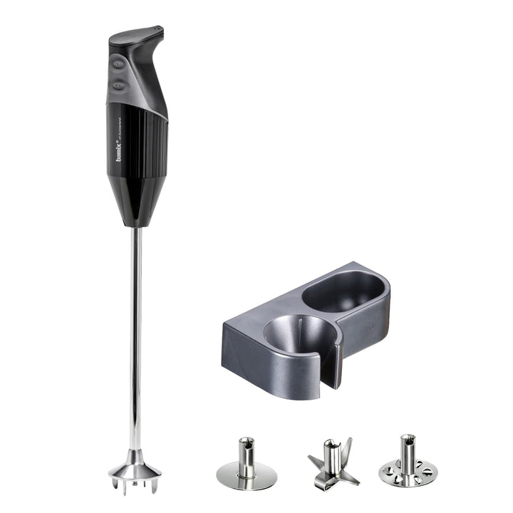 bamix Stabmixer Set G350 GASTRO PRO-3 inkl. Multifunktionsmesser, Quirl-Aufsatz und Schlagscheiben-A
