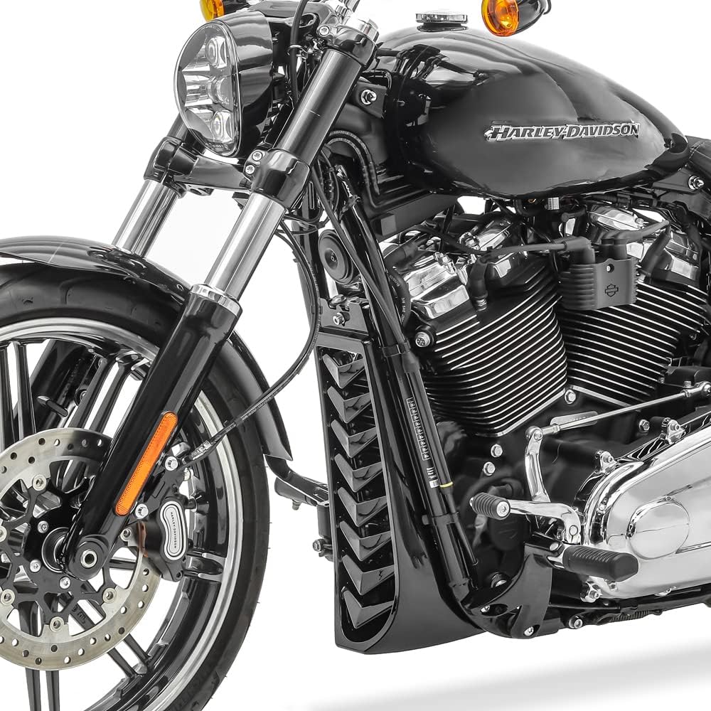 Bugspoiler Kompatibel für Harley Softail Fat Bob / 114 18-21 Kühlerverkleidung CV4