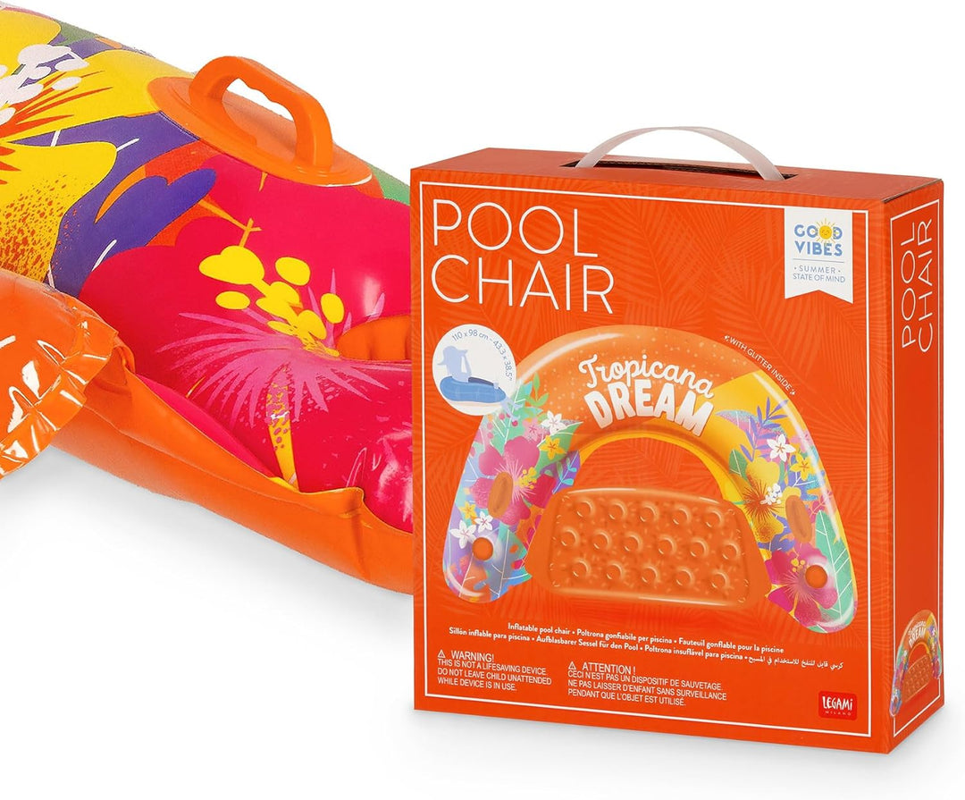 Legami - Pool aufblasbare Donut, Maxi aufblasbare Donut für Kinder und Erwachsene, Meer Strand aufbl