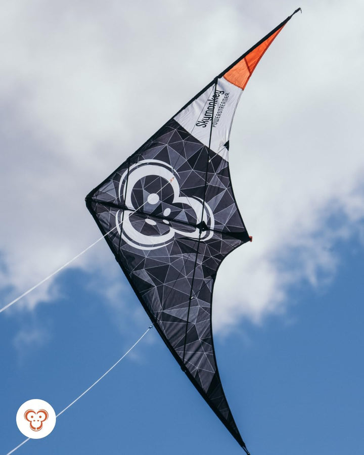 Skymonkey Powerstreamer XXL Lenkdrachen (2-Leiner) - galaxyblue, Galaxyblue