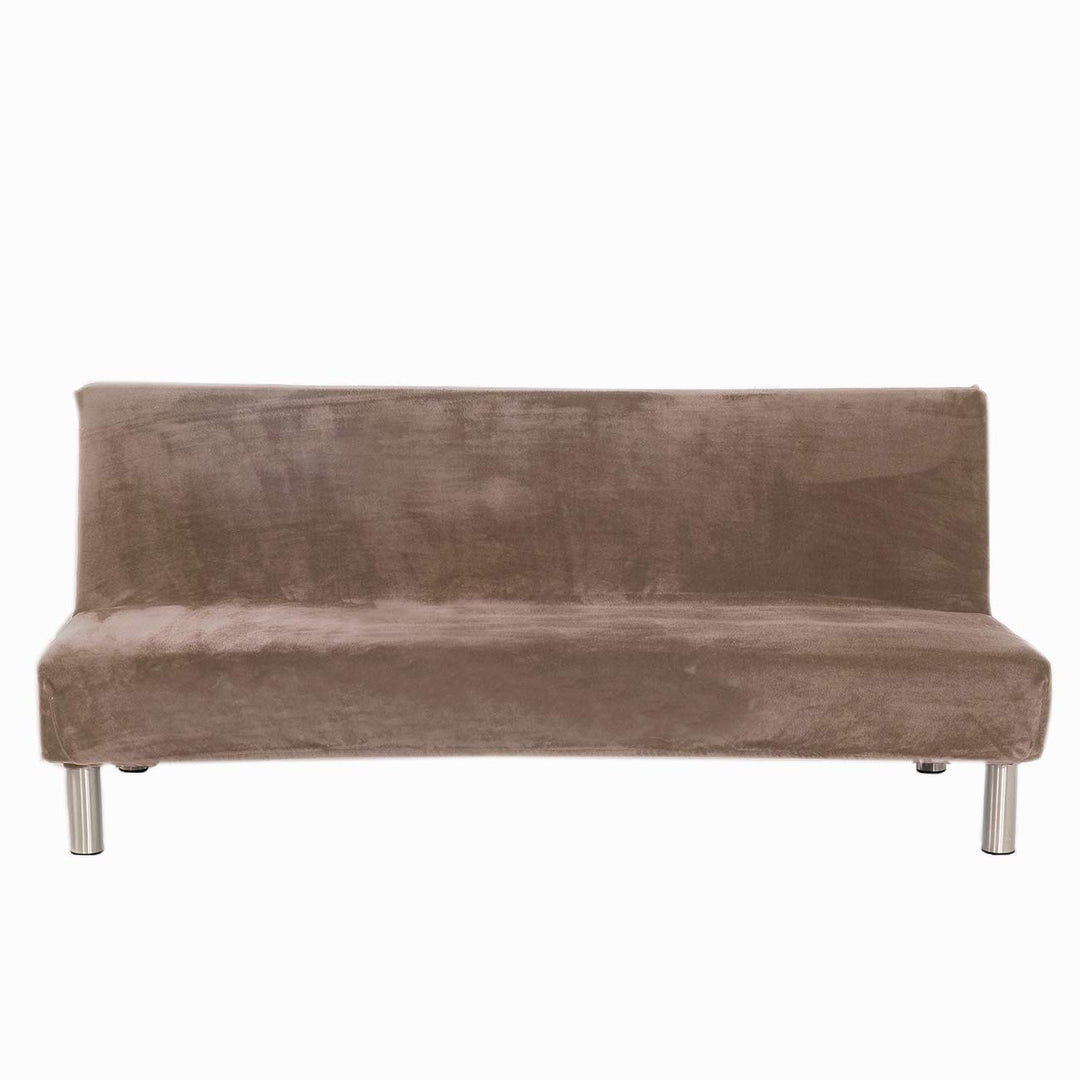 Sofa-Schonbezug aus Samt und Plüsch, 3-Sitzer, für den Winter, dicker Stretchstoff, Sofabettbezug, e