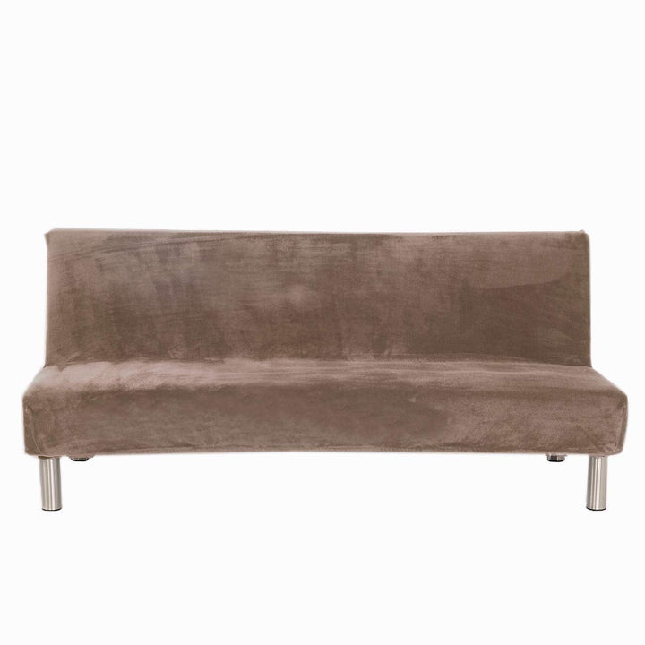 Sofa-Schonbezug aus Samt und Plüsch, 3-Sitzer, für den Winter, dicker Stretchstoff, Sofabettbezug, e