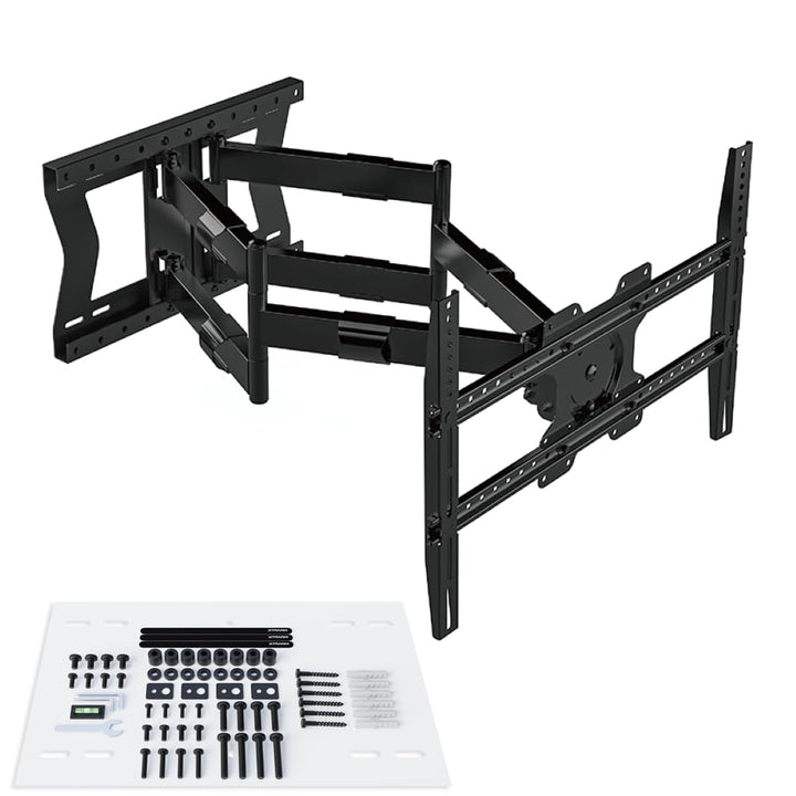XTRARM TiTon Double 80 cm TV-Wandhalterung, schwenken neigen rotierbar, 80kg VESA max.600x400 80 cm