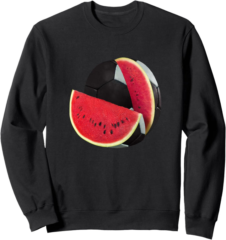 Handball als Wassermelone Handballspieler Handball Sweatshirt