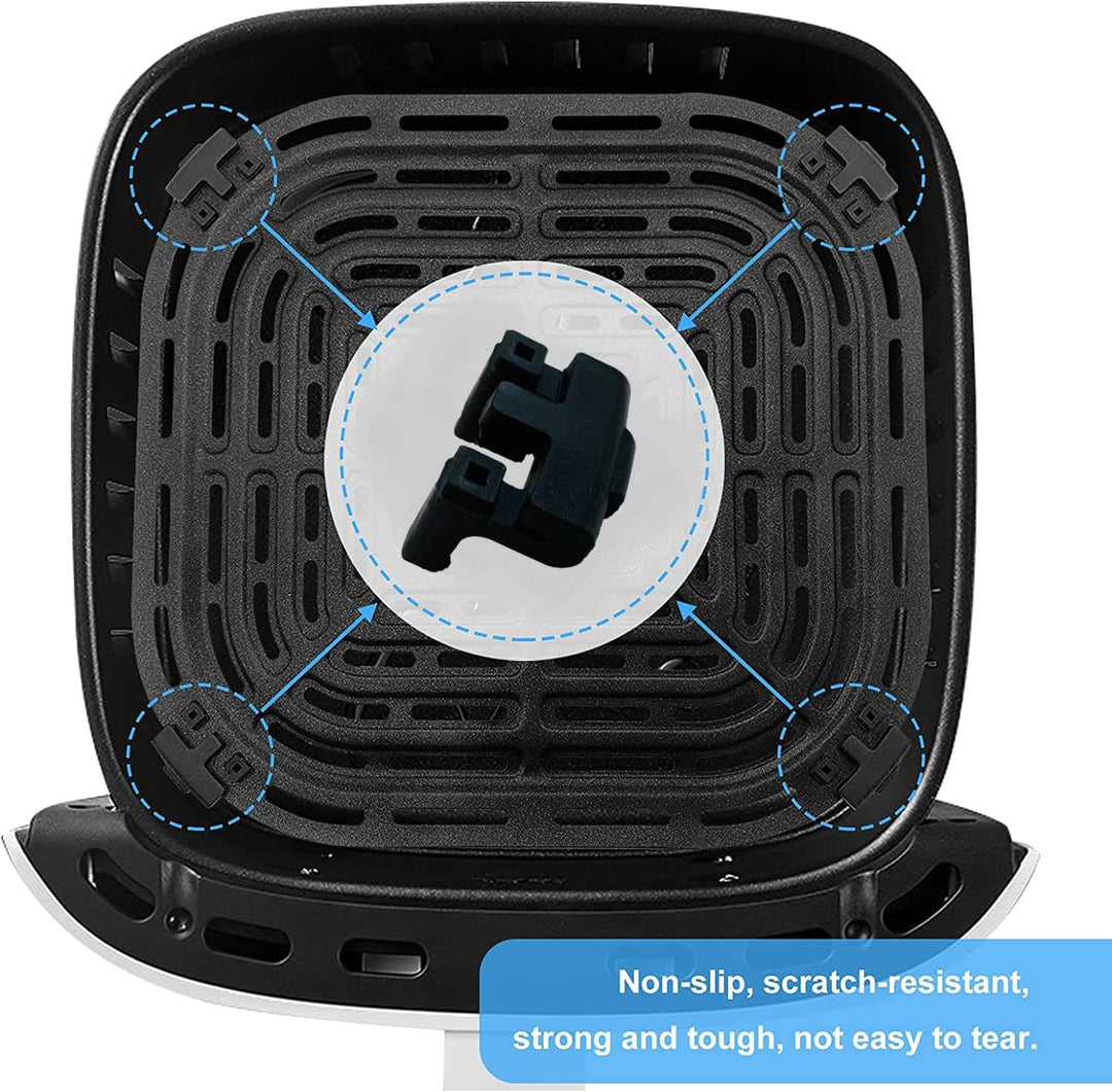 Luftfritteusen-Ersatz-Gummifüsse für Bella Pro Serie 8QT 4QT 6,3QT Luftfritteusen, 4 Stück professio