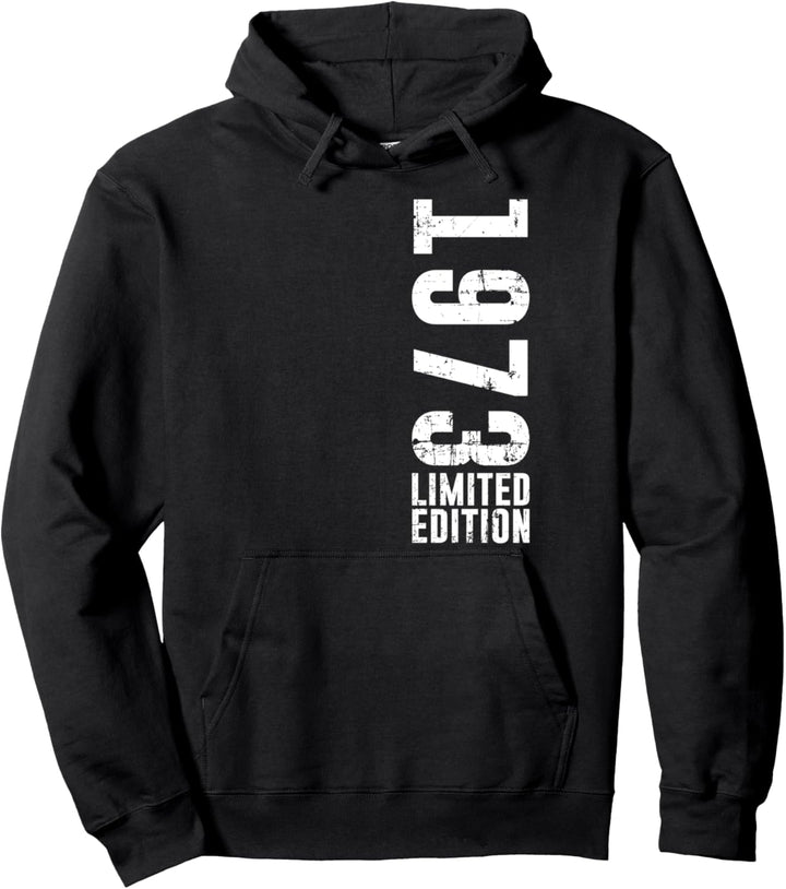 Geburtstagsdesign Limited Edition und Vintage 1973 Pullover Hoodie