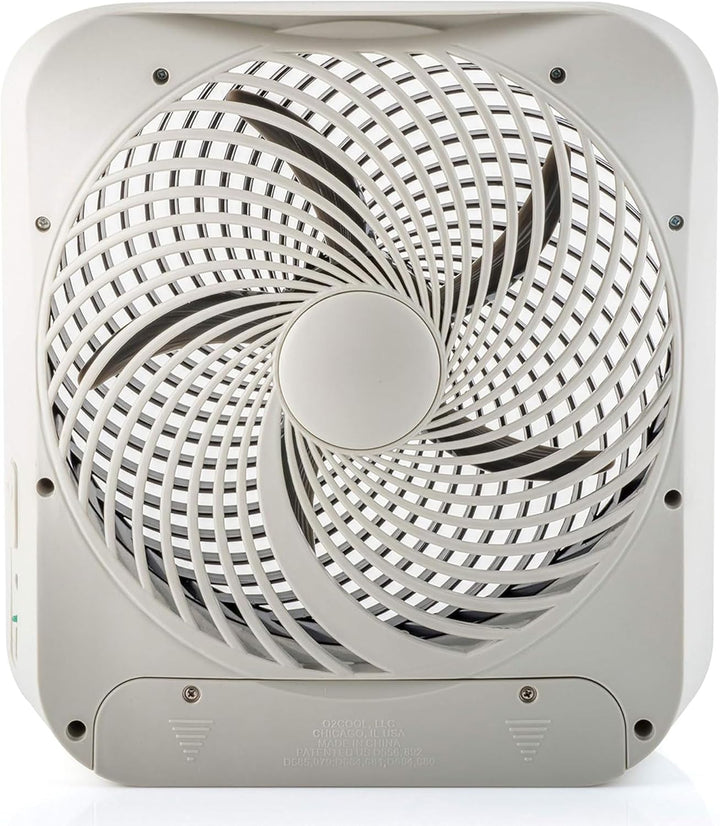 O2COOL 25,4 cm Portable Fan mit AC Adapter