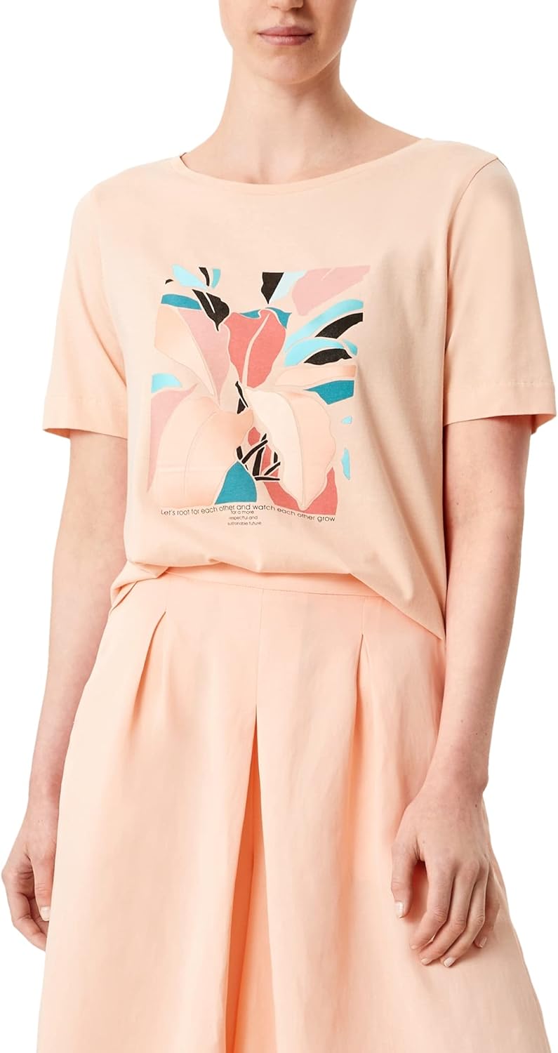 s.Oliver BLACK LABEL Damen T-Shirt 32 Orange, 32 Orange