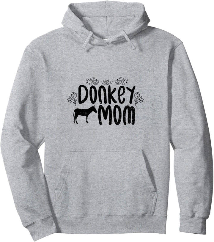 Muttertag: Donkey Mom - Esel Sprüche Pullover Hoodie