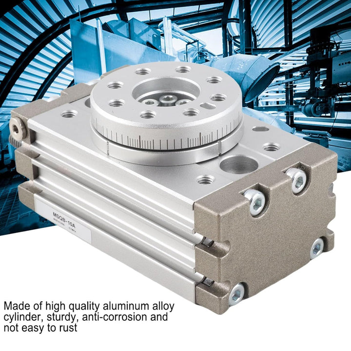Rotationspneumatikzylinder 180 Grad SMC Typ 15mm Rotationspneumatikzylinder MSQB-10A 0~60 ° C.