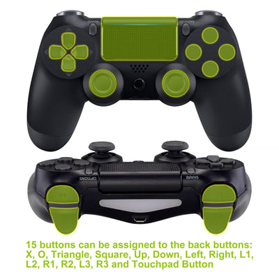 eXtremeRate DAWN2.0 FlashShot Trigger Stop Remap Kit für ps4 CUH-ZCT2 Controller,DIY-Ersatz Hülle Ge