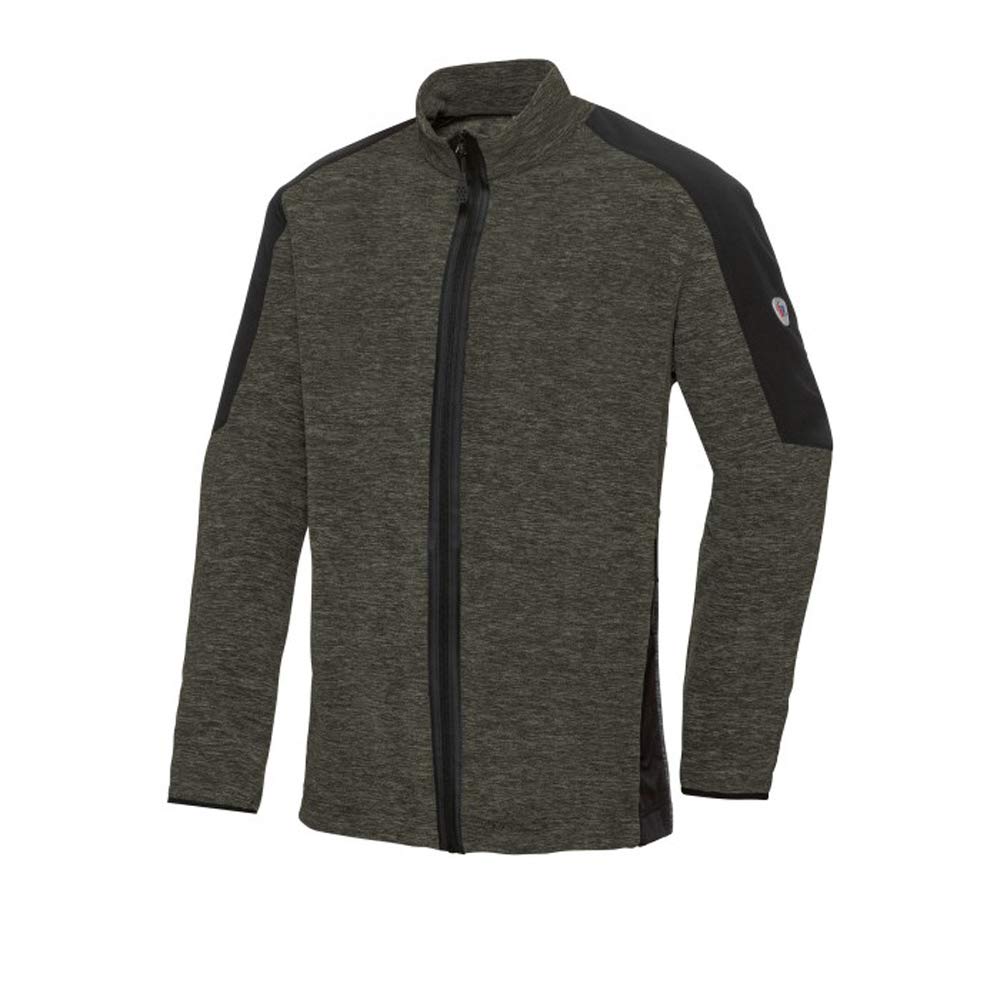 BP 1829-040-0714-3XLn Fleece-Jacke für Männer, Stehkragen, 275,00 g/m² 100% Polyester, Weltraum-Oliv