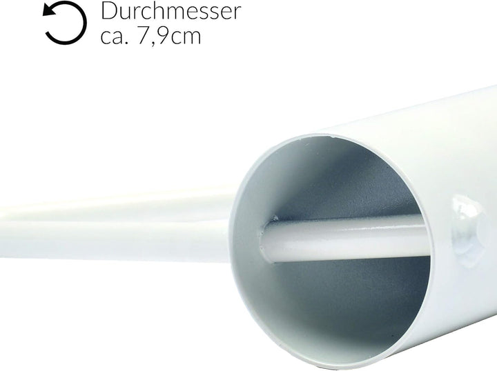 Diabolo Freizeitsport Vertikaltuch aufhängung in Weiss, bis 2000 kg Belastung, Halterung für Aerial