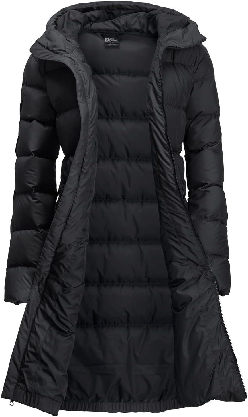 Jack Wolfskin Damen Frozen Palace Coat W Daunenparka XS Schwarz, XS Schwarz