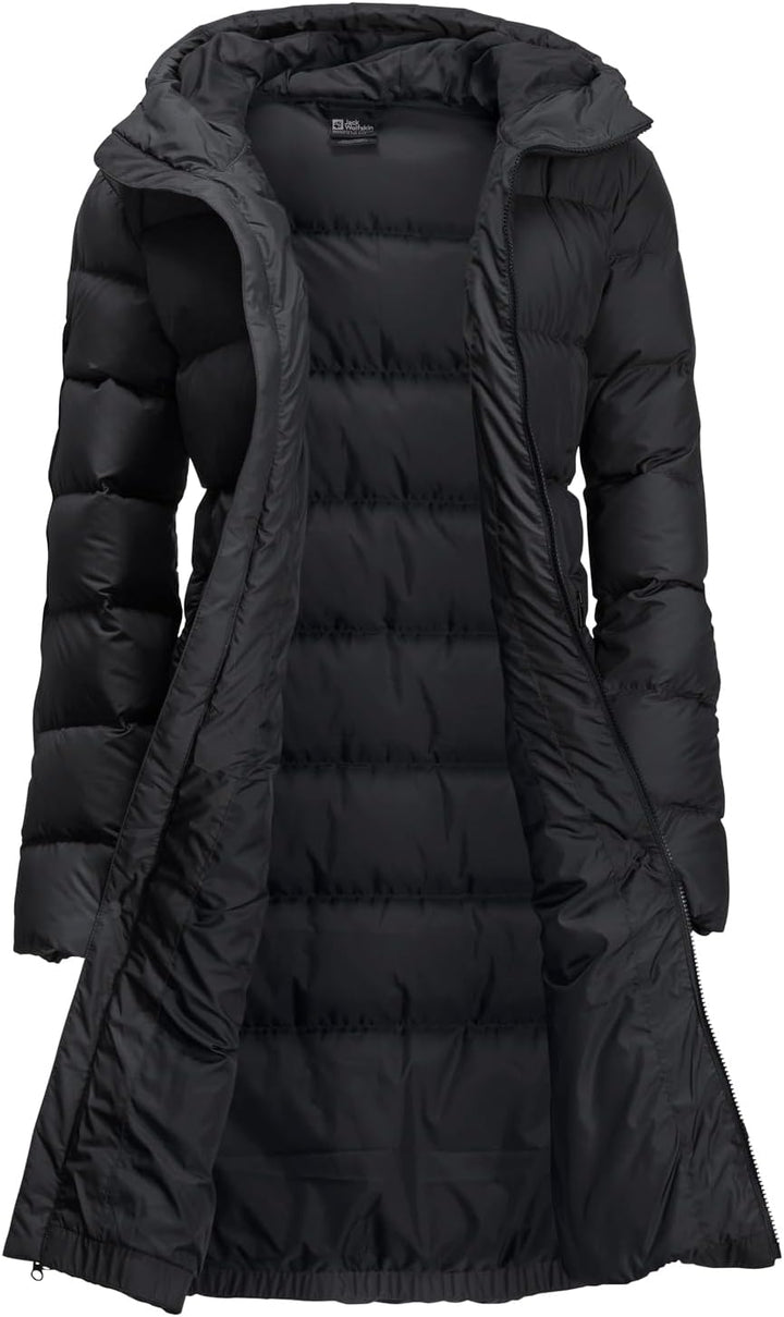 Jack Wolfskin Damen Frozen Palace Coat W Daunenparka XS Schwarz, XS Schwarz