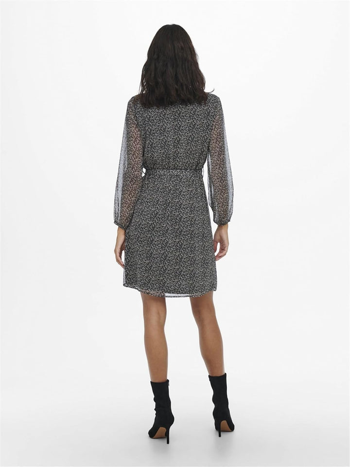ONLY Female Kleid ONLCERA Kurzes Kleid S Black/Aop:cera Ditsy, S Black/Aop:cera Ditsy