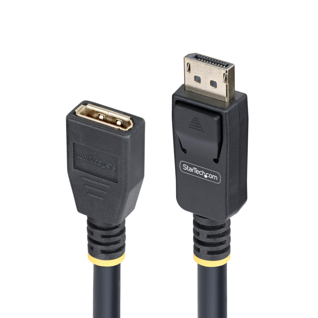 StarTech 3m DisplayPort 1.4 Verlängerungskabel, 8K 60Hz, St/Bu, Schwarz