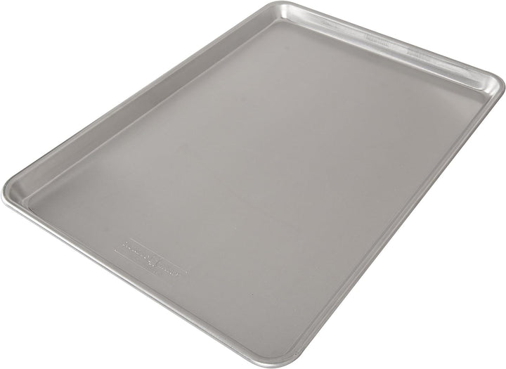 Nordic Ware 44600AMZ Baker's Big Sheet, Aluminium, Silber Grosses Bettlaken, Grosses Bettlaken