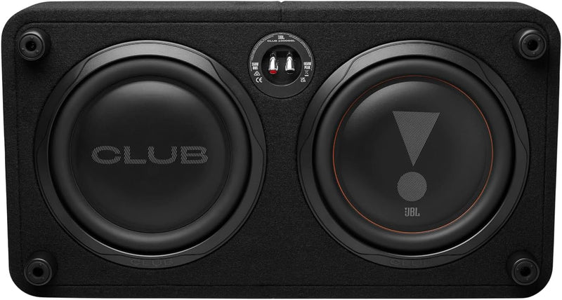 JBL Club 1000SSL 10” Passiv Subwoofer Auto Set, Down-Firing Geschlossenes Flachgehäuse mit Passivmem