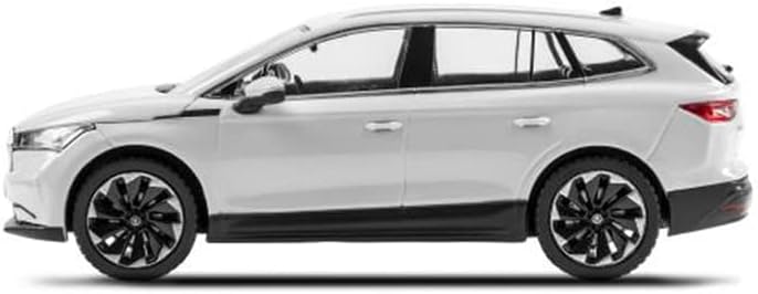Skoda 5LA099300S9R Modellauto ENYAQ iV Miniatur, Massstab 1:43, weiss