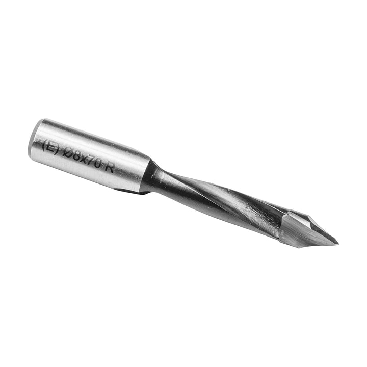 ENT 23165 Durchgangsbohrer HW, Schaft (S) 10 mm, Durchmesser (D) 8 mm, NL 35 mm, SL 24 mm, L 70 mm,