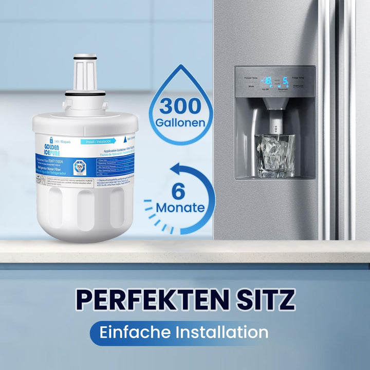 Kühlschrank Wasserfilter Ersatz für Samsung DA29-00003F, DA29-00003G, Aqua Pure Plus Hafin, DA29-000